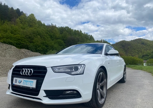 Audi A5 cena 67000 przebieg: 324000, rok produkcji 2012 z Nowogród małe 137